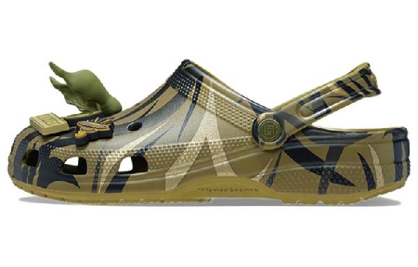 CLOT x Crocs EVA Military Green