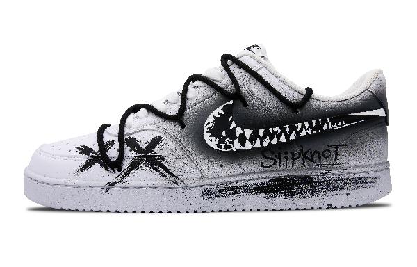 Nike Court Vision Low Black White