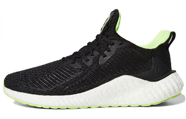 adidas Alphaboost Black Green White
