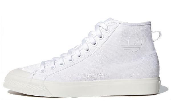 adidas Nizza Hi White