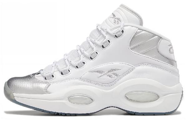 Reebok Question Mid "25th Anniversary" White Silver