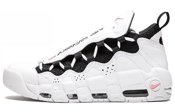 Nike Air More Money White Black Coral Chalk