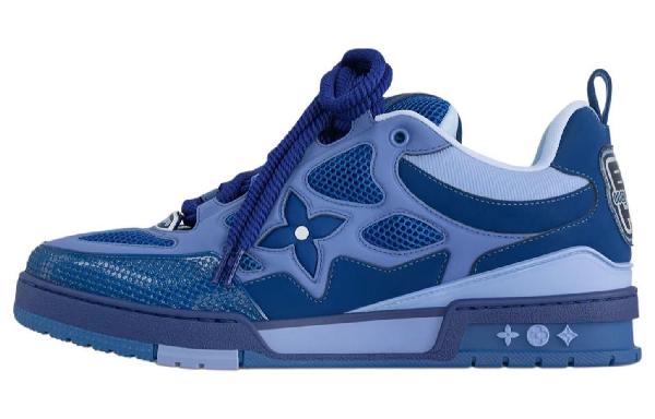 Louis Vuitton Skate Low Blue