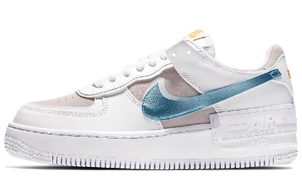 Nike Air Force 1 Shadow White Grey Blue