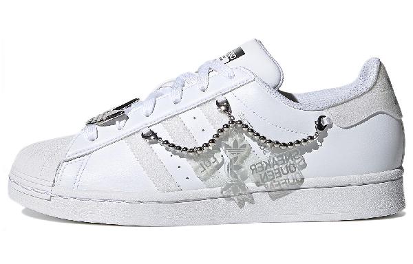 adidas Superstar White Silver