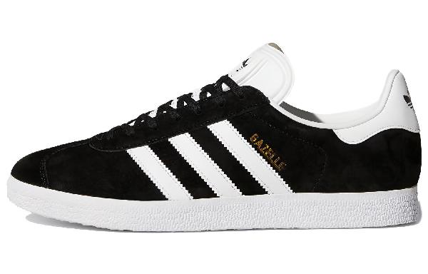adidas Gazelle Black White Gold