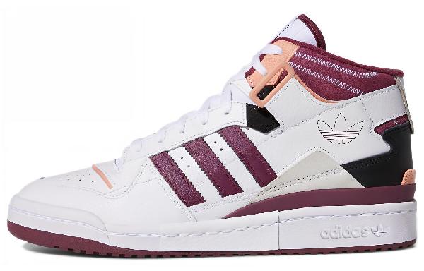 adidas Forum Exhibit Mid White Purple