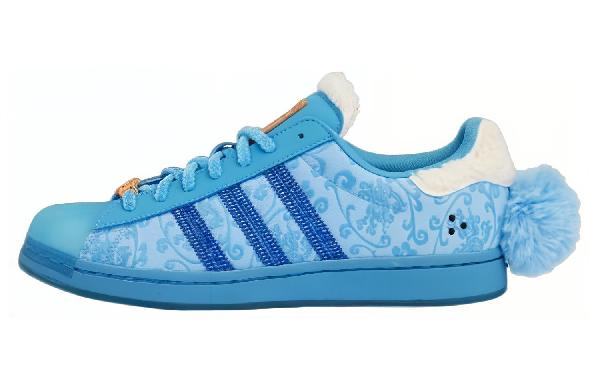Melting Sadness x Adidas Originals Superstar Light Blue