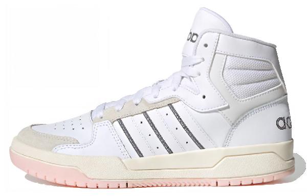 adidas Neo Entrap Mid White Grey Pink