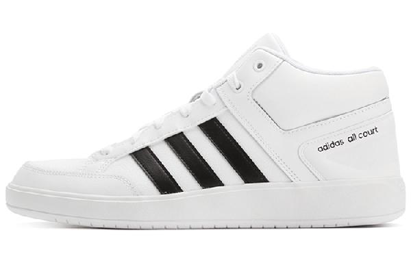 adidas Cloudfoam All Court Mid White