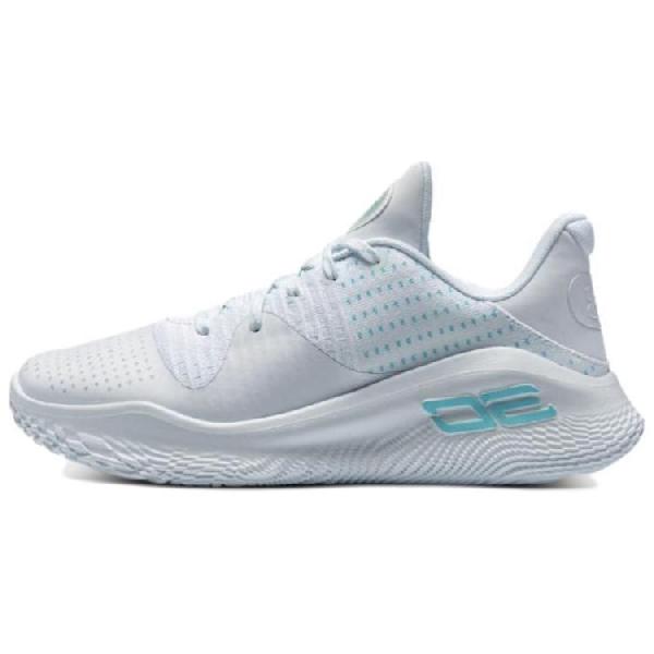 Under Armour Curry 4 Low White Blue