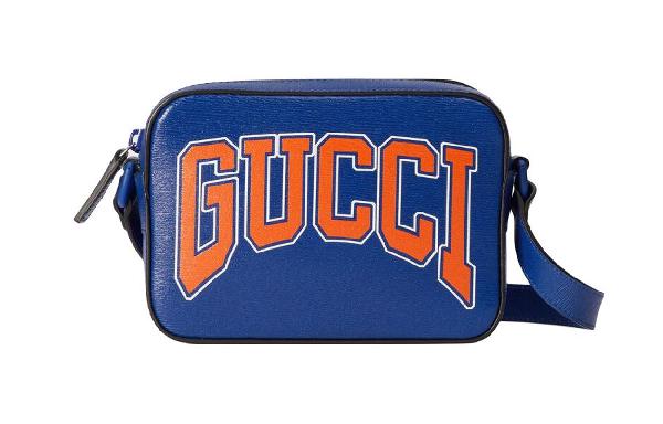 Gucci Mini Shoulder Bag Blue Adjustable Strap