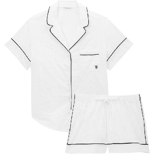 Victoria's Secret Solid Color Shorts White