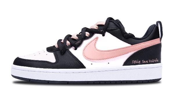 Nike Court Borough GS Black Pink
