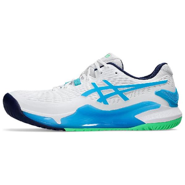 Asics Gel-Resolution 9 White Blue