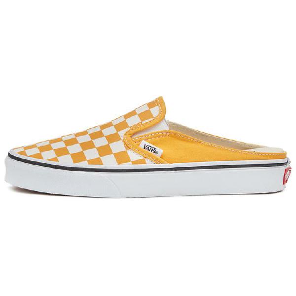 Vans Slip-On Mule White Checkerboard
