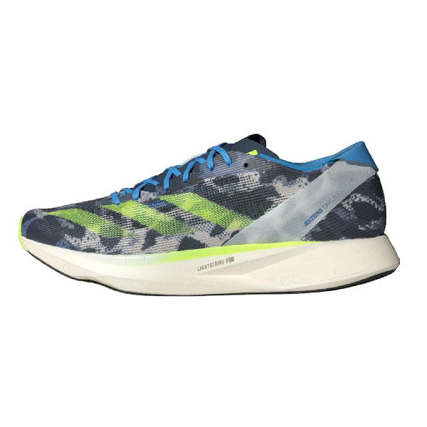 adidas Adizero Takumi Sen 10 White Blue Yellow