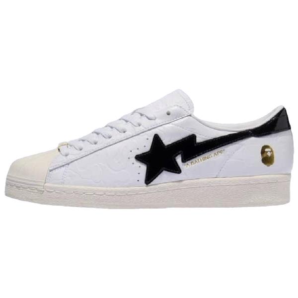 BAPE x Adidas Superstar "White"