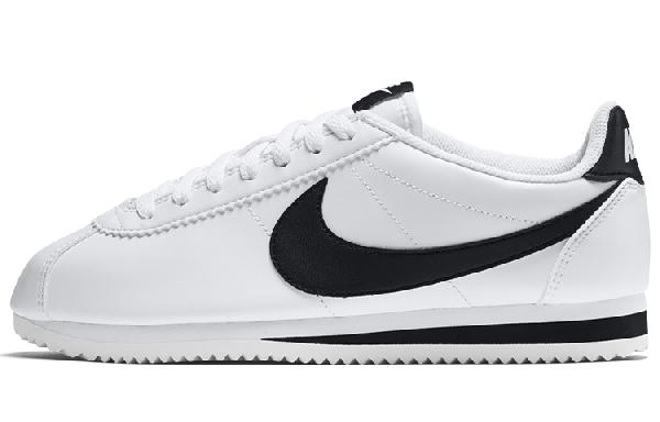 Nike Cortez Leather Black White