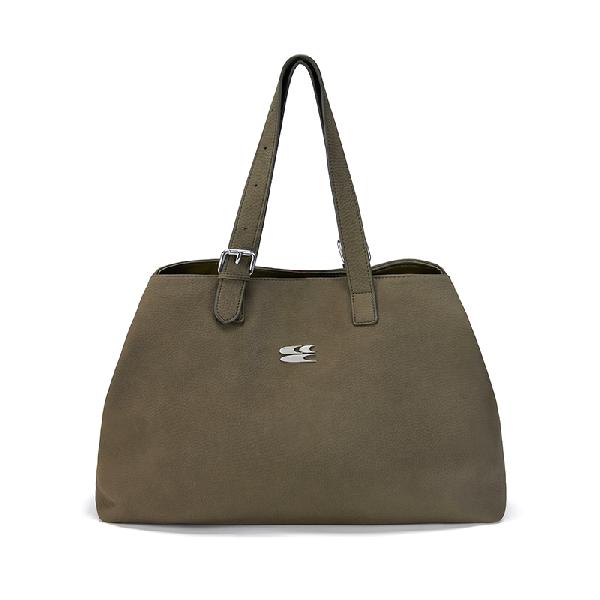 Crying Center Brown PU Bag