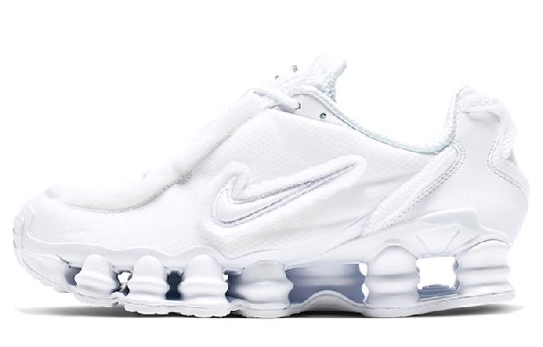 CDG x Nike Shox TL White