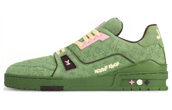 Tyler x Louis Vuitton Trainer Low Green