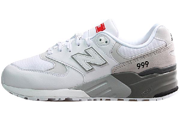 New Balance 999 White Grey Red