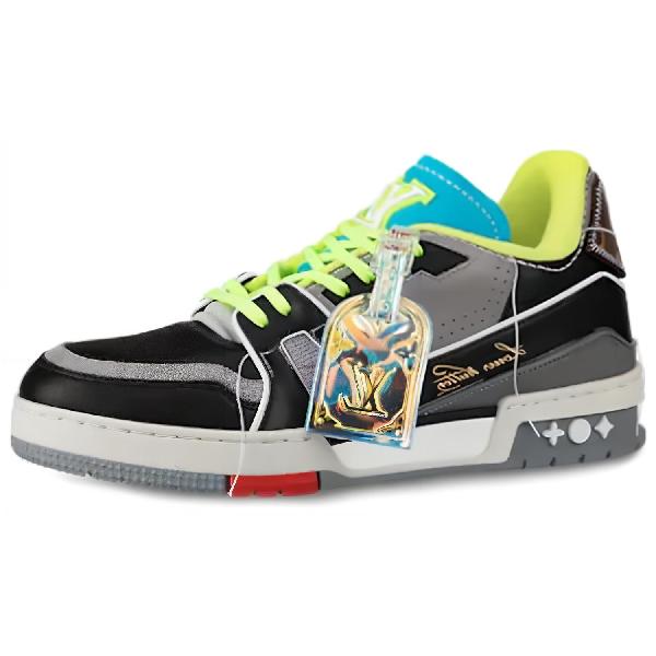 Louis Vuitton Trainer Sea Blue Black