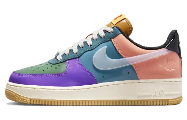UNDEFEATED x Nike Air Force 1 Low Green Purple