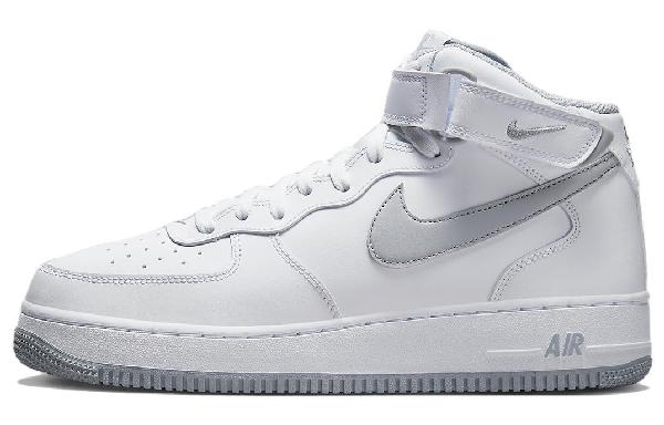 Nike Air Force 1 Mid "White Metallic"