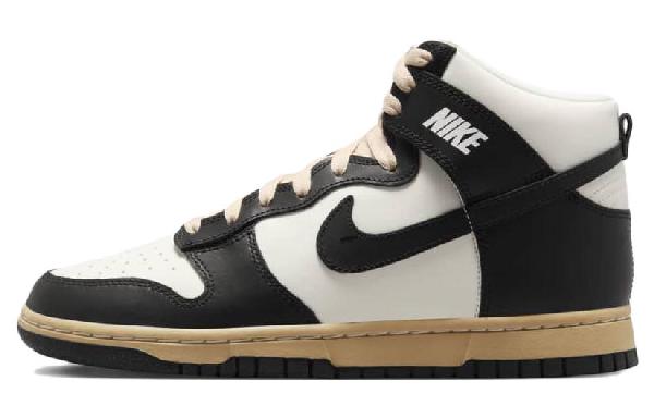 Nike Dunk SE High Black White Pink