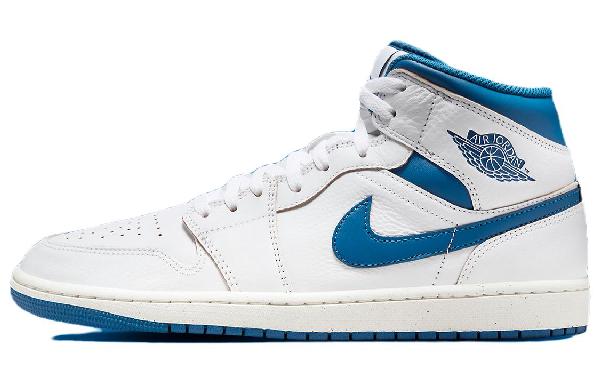 Jordan Air Jordan 1 Mid White Blue