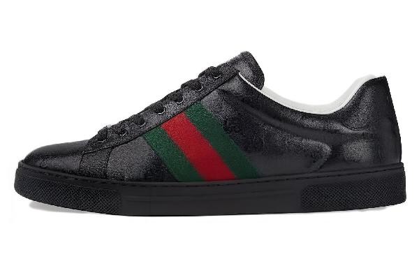 Gucci Low Top Sneakers Black