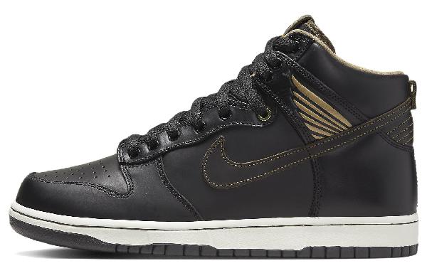 Pawnshop x Nike Dunk SB High Black Gold
