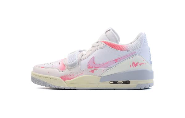 Jordan Legacy 312 Low White Pink