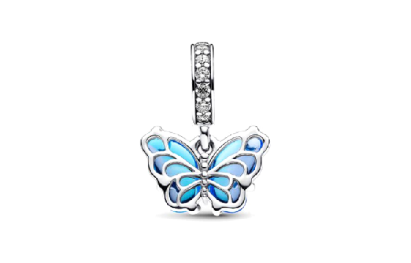 Pandora Murano Butterfly Pendant