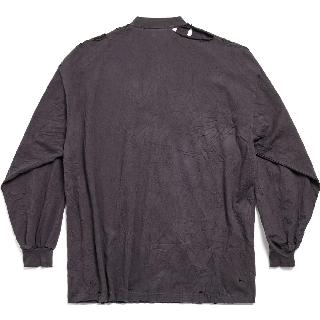 Balenciaga SS24 Brown Long Sleeve Tee