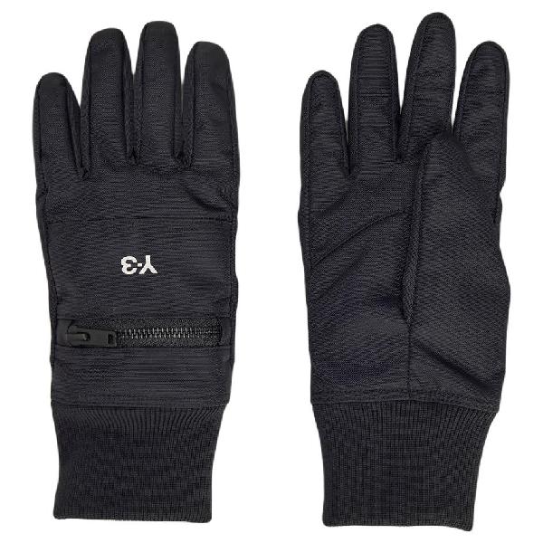 Y-3 Gloves Black