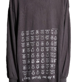 Balenciaga SS24 Brown Long Sleeve Tee