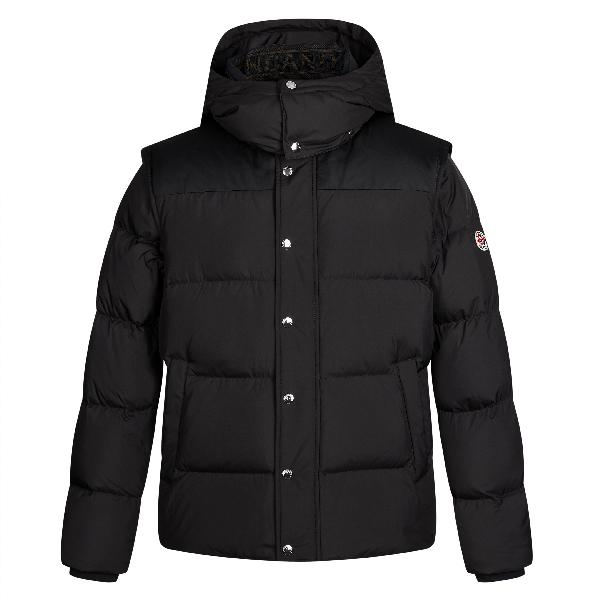 Mangano Classic Logo Hoodie Down Jacket