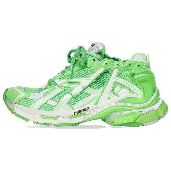 Balenciaga Runner White Green