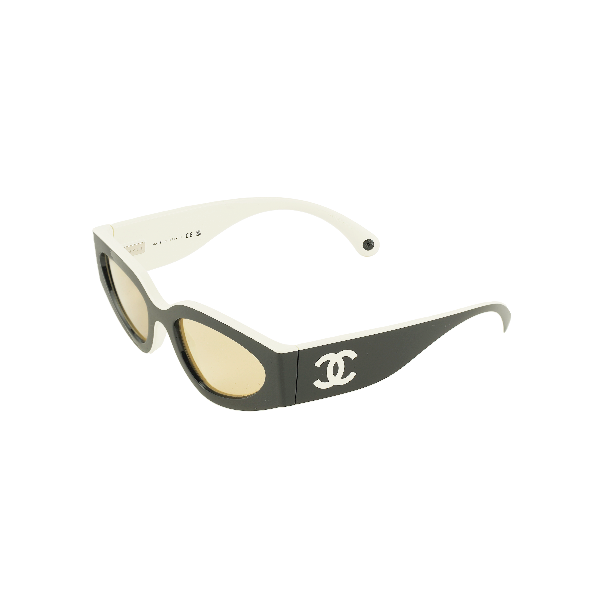CHANEL Cat Eye Sunglasses Black