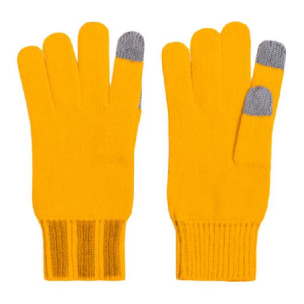 adidas Acrylic Sport Gloves Yellow