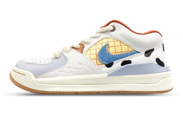 Jordan Stadium 90 Low White Blue Brown