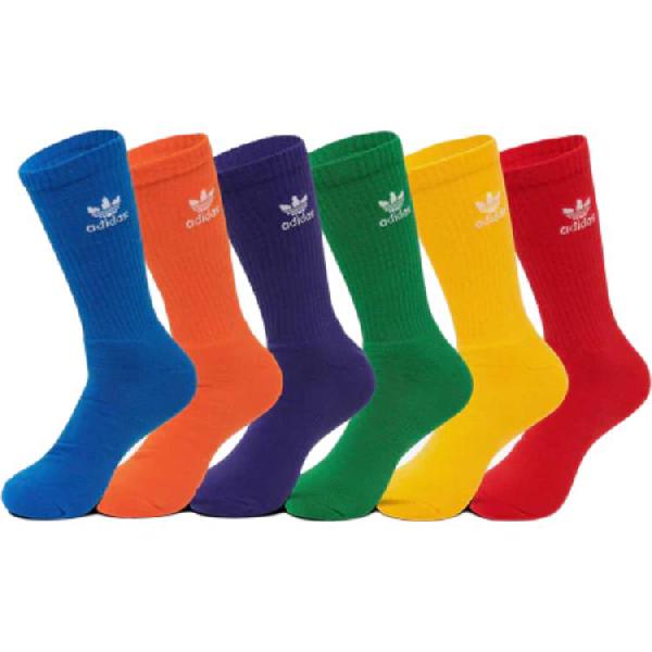 adidas Originals Trefoil Crew Socks 6-Pack