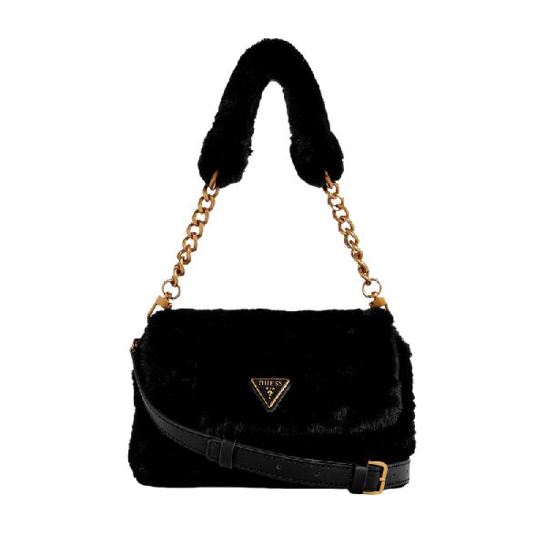 GUESS Small Square Shoulder Bag Black