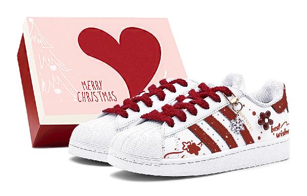 adidas Originals Superstar White Red