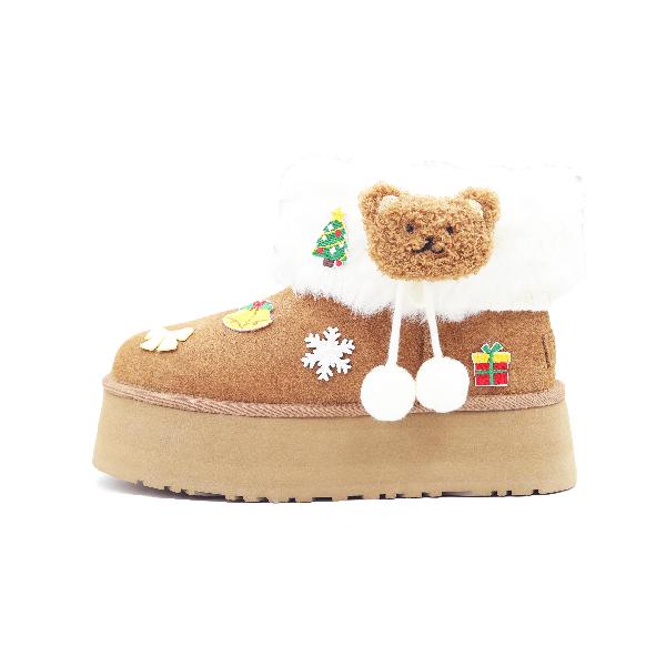 UGG Classic Short Boot White Brown