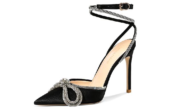 Lily Wei Fabric Heel 10cm