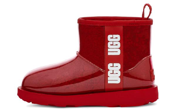 UGG Classic Clear Mini Samba Red